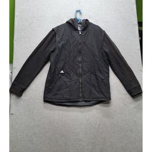 Lurking Class Men Jacket XL Black Skull Embroidered Logo Grunge Y2K